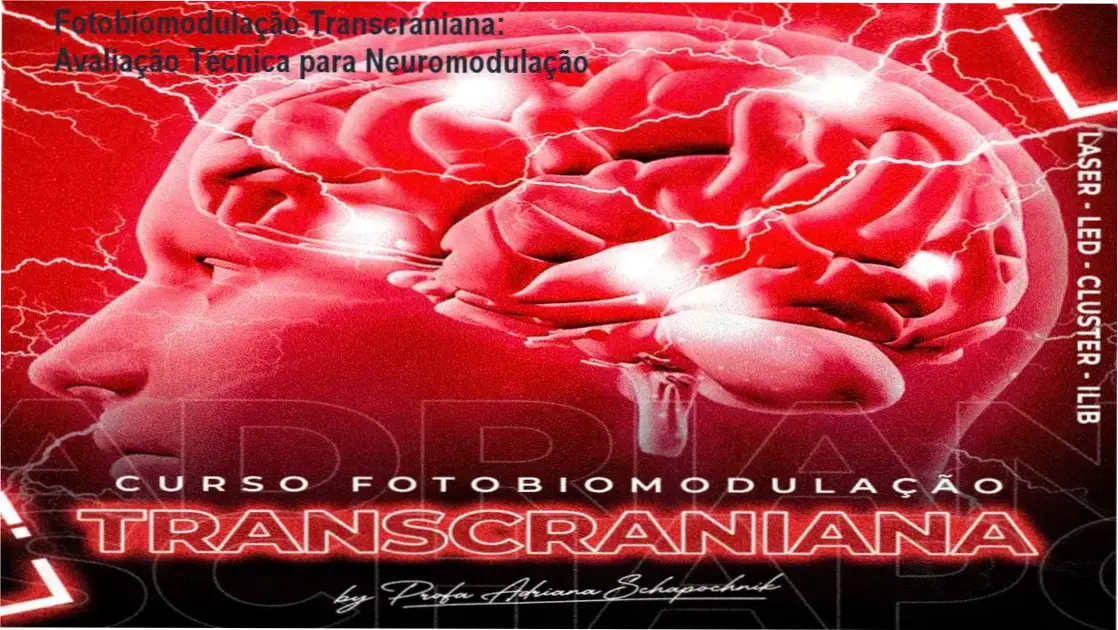 Imagem ilustrativa do treinamento em fotobiomodulação transcraniana para neuroreabilitação