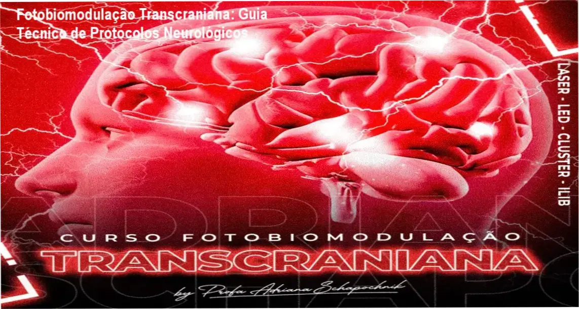 Imagem ilustrativa da aplicação de fotobiomodulação transcraniana em tratamento neurológico