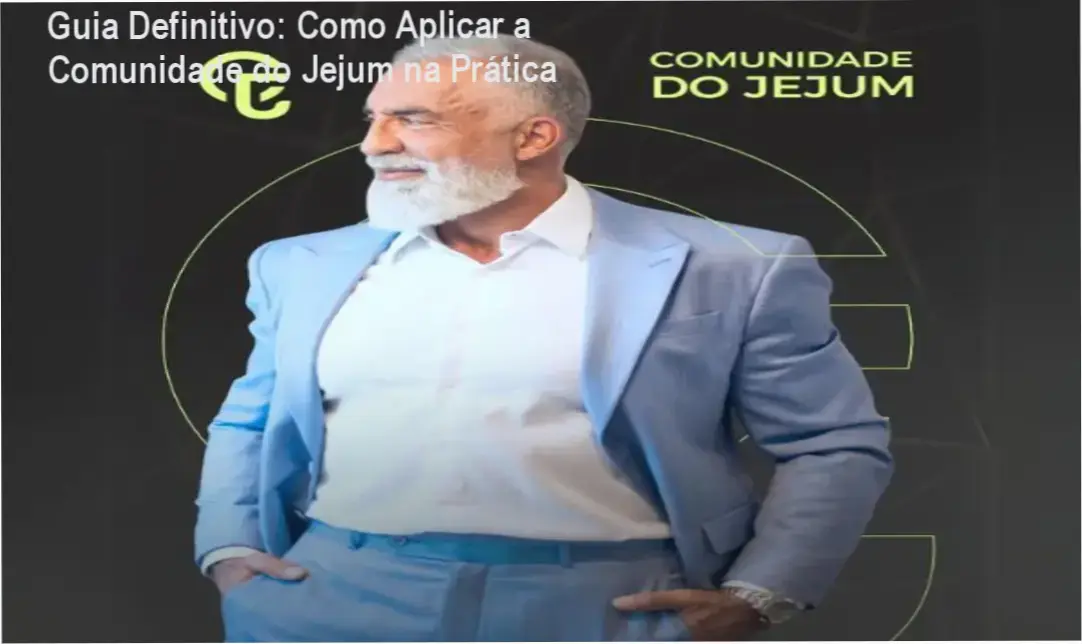 Visão geral da Comunidade do Jejum mostrando membros interagindo em tela de computador