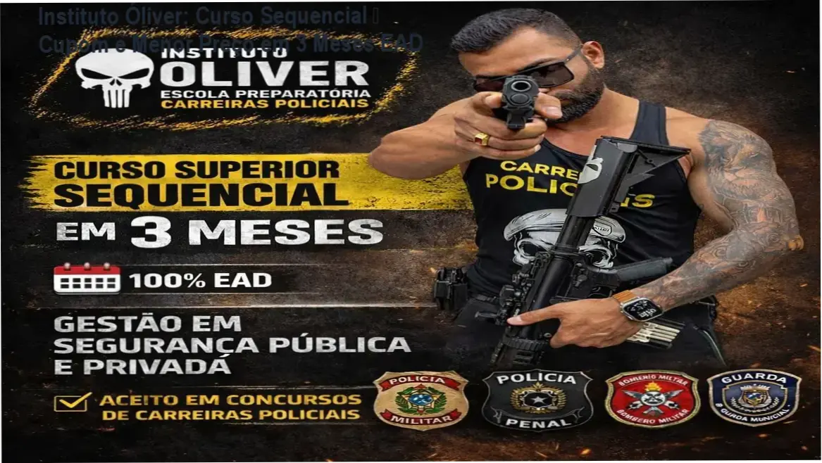Instituto Óliver Curso Sequencial promoção preço reduzido