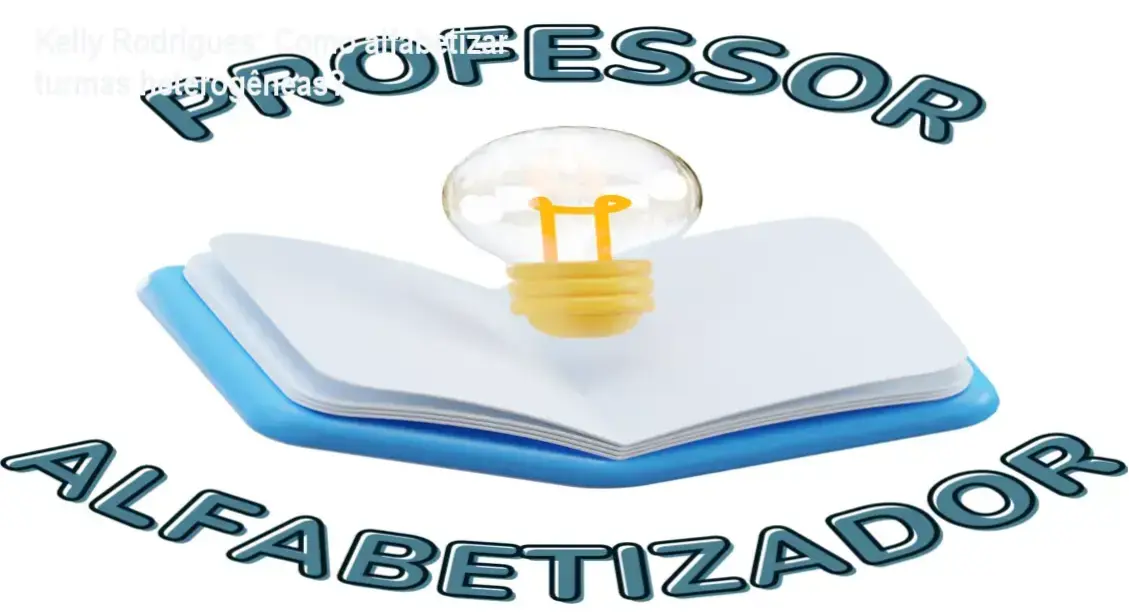 Kelly Rodrigues apresentando o curso Professor Alfabetizador na Prática com atividades lúdicas para professores