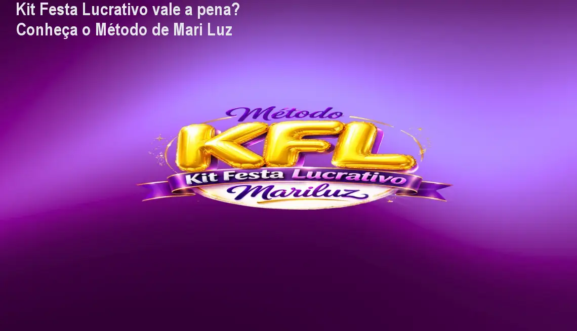 Mesa organizada com kits de doces e bolos do método Kit Festa Lucrativo da Mari Luz