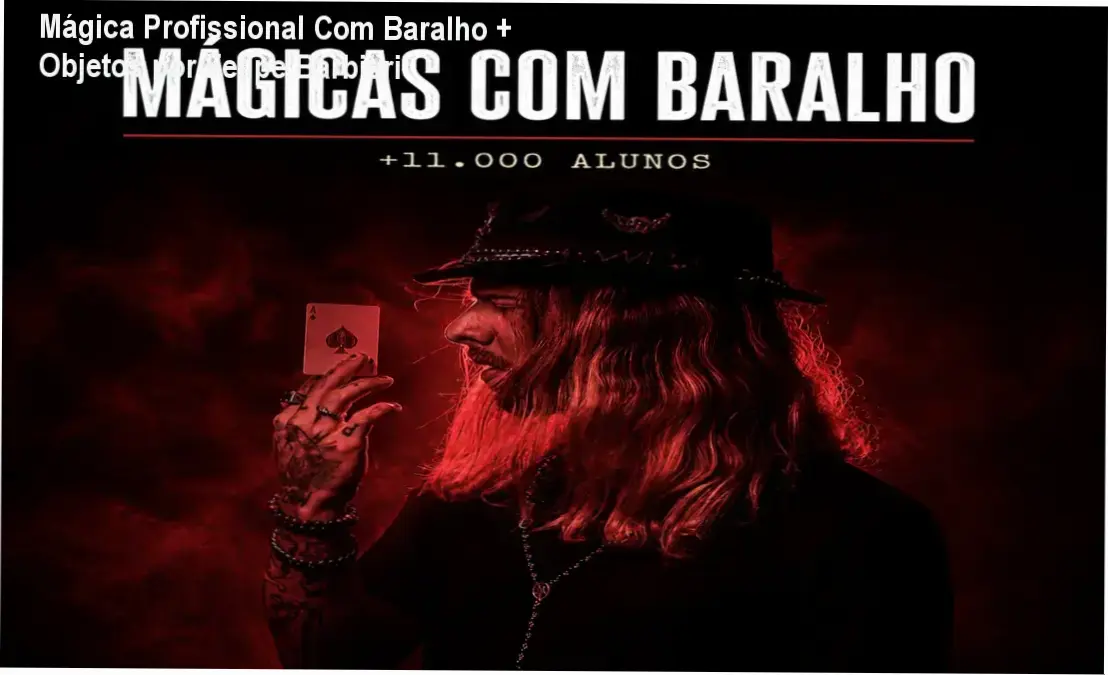 magica profissional com baralho objetos por felipe barbieri 2 Mágica Profissional Com Baralho + Objetos por Felipe Barbieri
