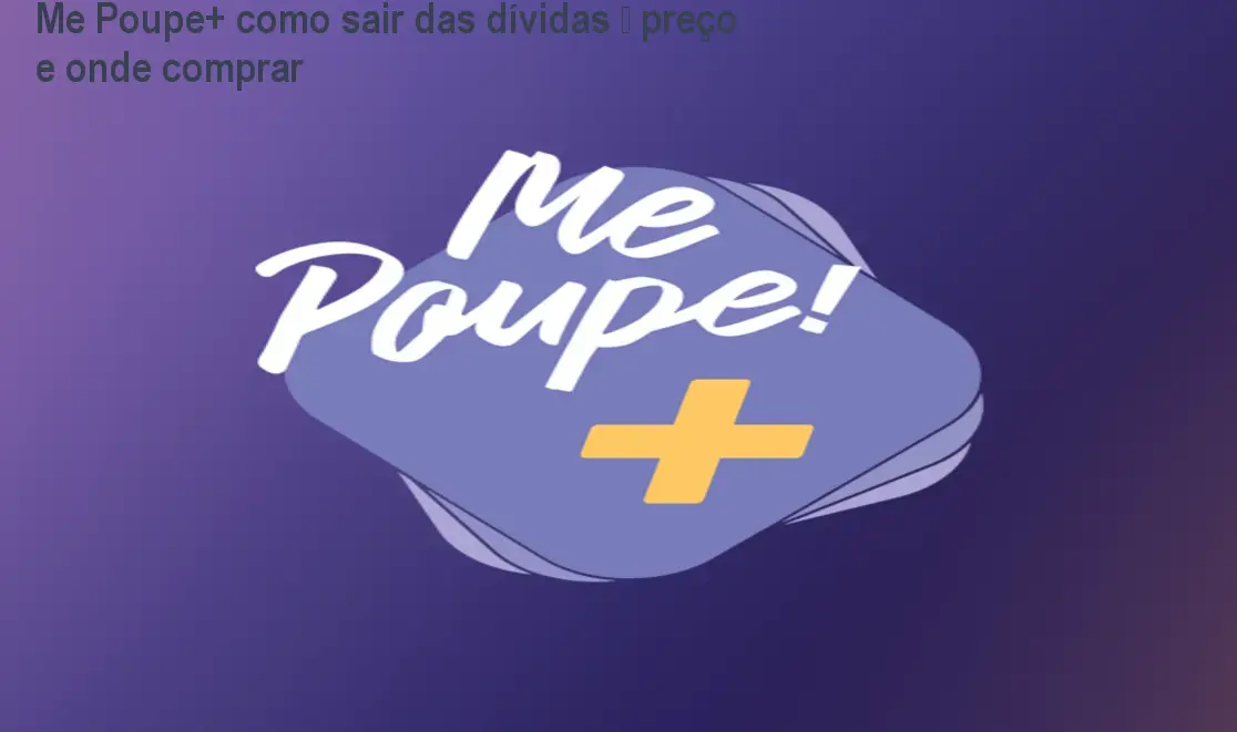 Imagem do curso Me Poupe+ mostrando a marca e destaque ao conteúdo de finanças pessoais