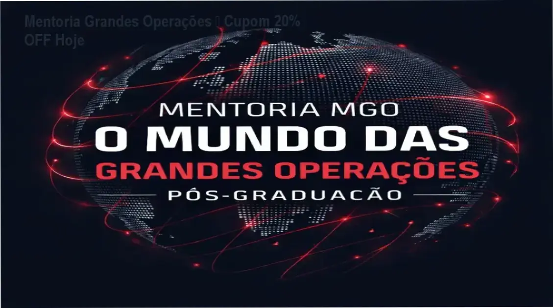 Mentoria O Mundo das Grandes Operações – Dr. Augusto Mendes – 20% OFF