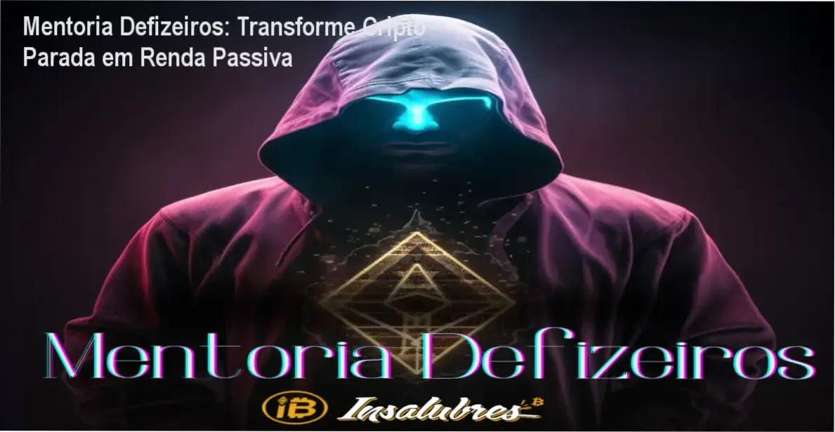 Imagem ilustrando a Mentoria Defizeiros ensinando a gerar renda passiva com DeFi