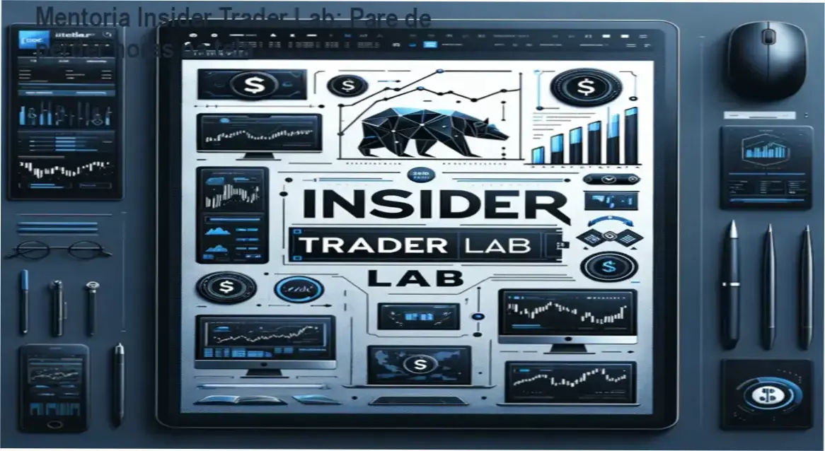 Tela mostrando a Mentoria Insider Trader Lab ajudando traders a operar menos tempo e com mais eficiência
