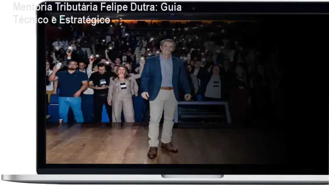 Imagem da Mentoria Tributária Felipe Dutra mostrando estratégia de redução de impostos