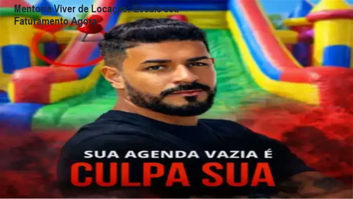 Mentoria Viver de Locação de Kalebe Rios mostrando estratégia de escalabilidade para negócios de locação