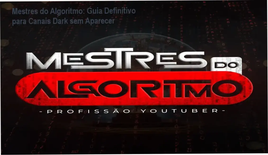 Imagem demonstrando o curso Mestres do Algoritmo com ícones de IA e ganhos em dólar