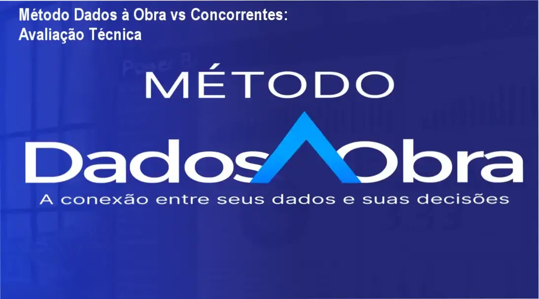 Método Dados à Obra comparação com concorrentes e alternativas