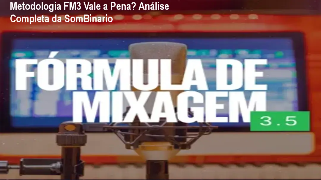 metodologia fm3 jorge sombinario mixagem profissional Metodologia FM3 Vale a Pena? Análise Completa da SomBinario Tela de computador exibindo interface de mixagem profissional no REAPER usando a Metodologia FM3