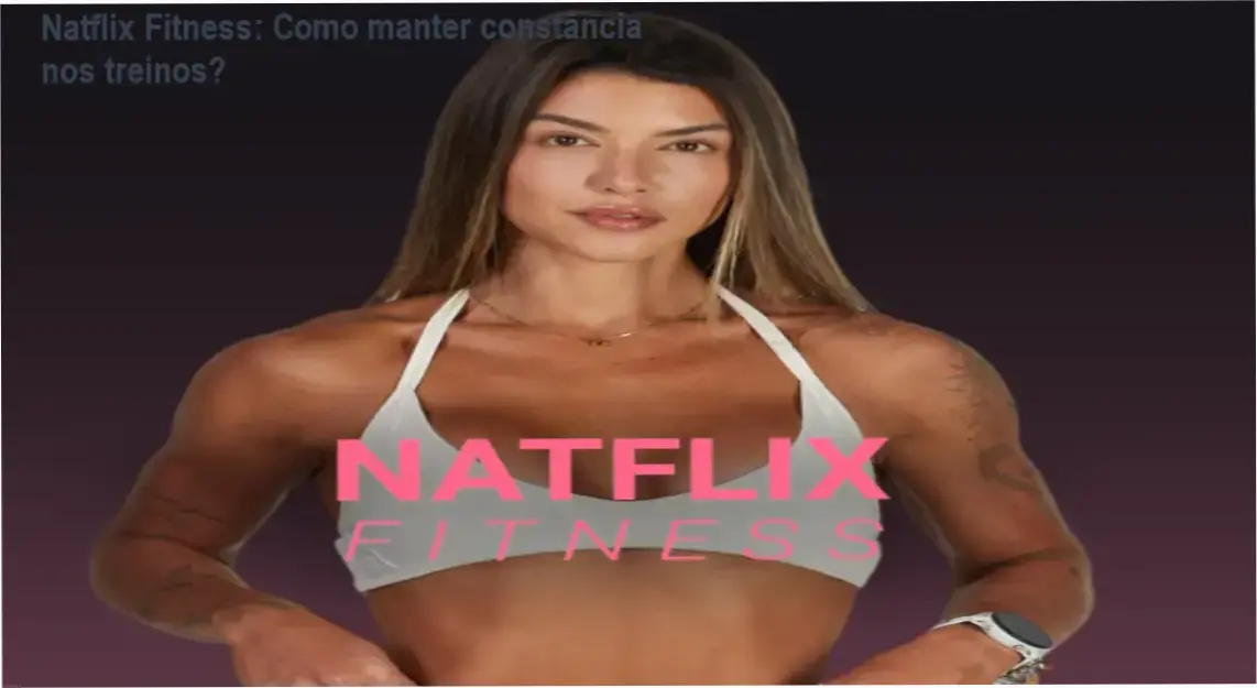 Natasha Villaschi apresentando a plataforma Natflix Fitness para mulheres que buscam constância nos treinos