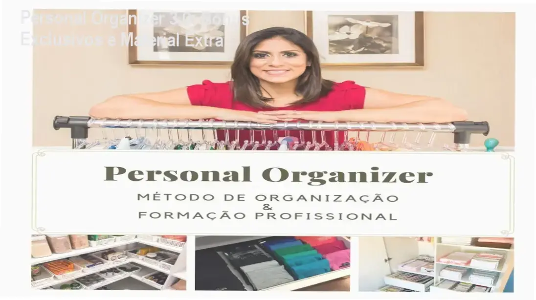 Personal Organizer 3.0 da Karolina de Brito – bônus, brindes e materiais complementares