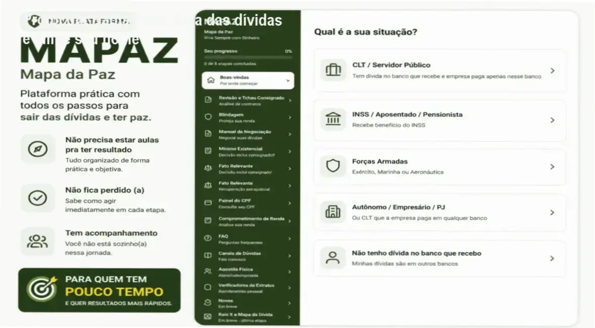 Imagem ilustrativa do Protocolo Nadia Pace mostrando gráficos de economia e documentos de negociação