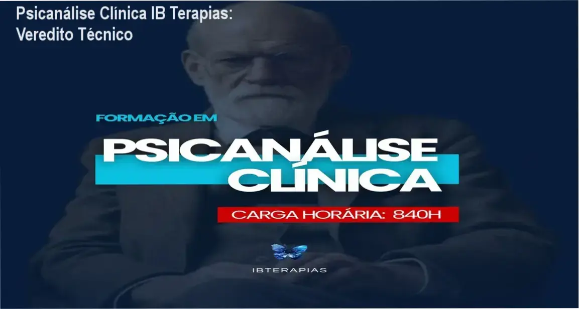 Formação em Psicanálise Clínica IB Terapias – resultados reais e experiência prática
