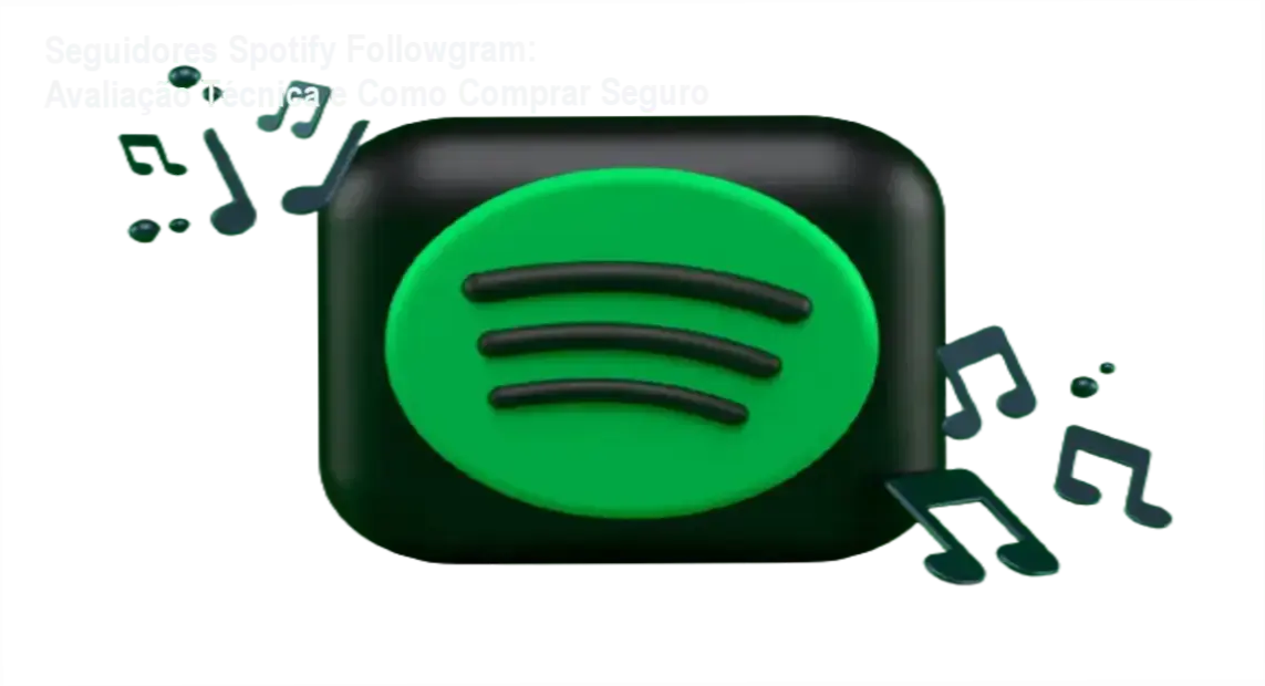 Imagem mostrando aumento de seguidores no perfil Spotify usando a Agência Followgram
