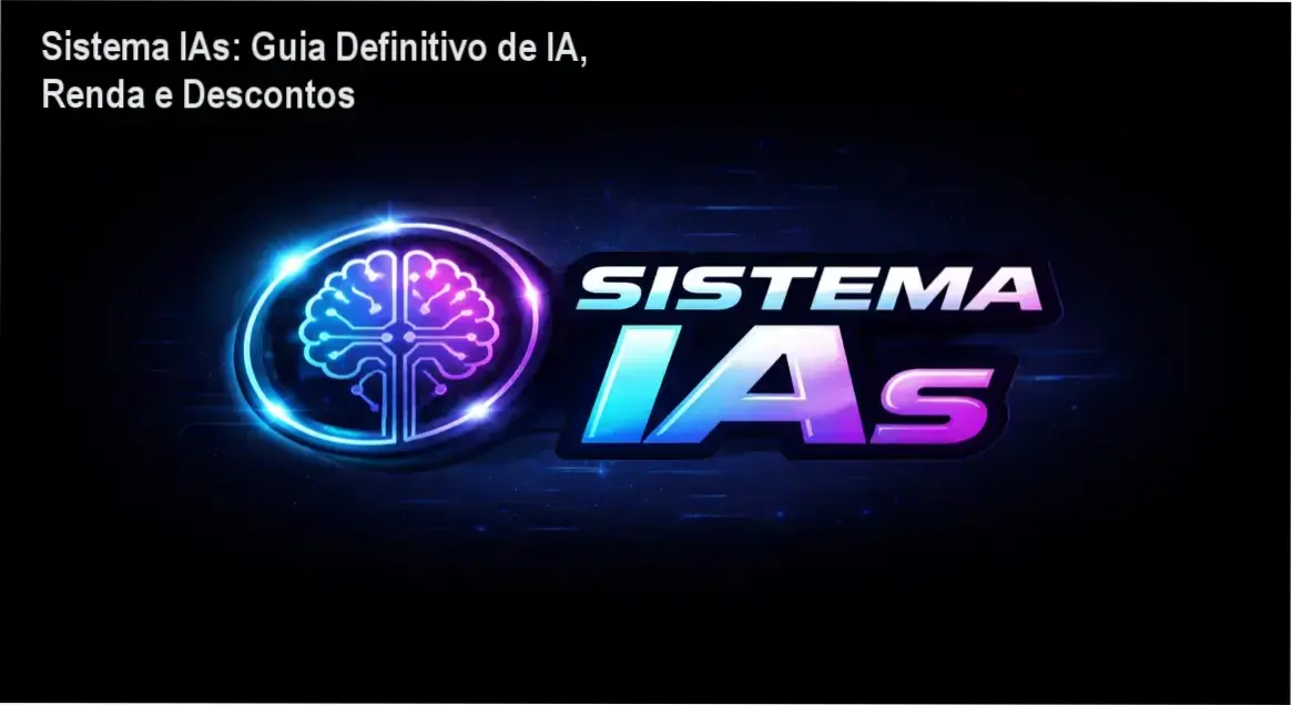 Banner promocional do curso Sistema IAs com destaque para descontos e benefícios