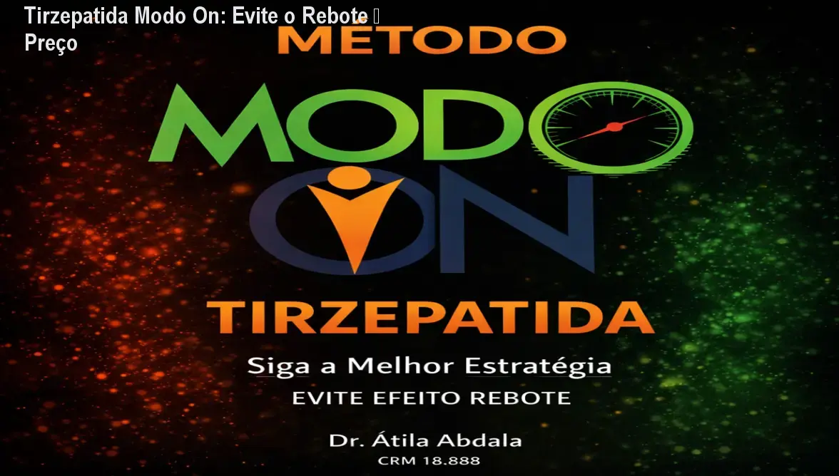 tirzepatida modo on evitar rebote Tirzepatida Modo On: Evite o Rebote – Preço Imagem ilustrando o protocolo Modo On de tirzepatida que impede o efeito rebote e preserva massa muscular