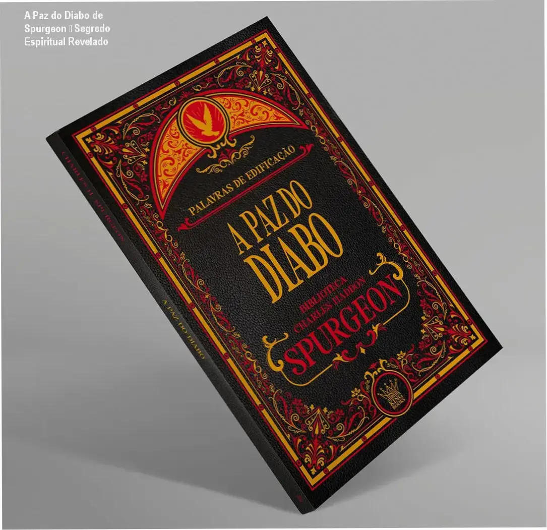 Capa do livro A Paz do Diabo de Charles Spurgeon mostrando a falsidade da tranquilidade espiritual e a verdadeira paz em Cristo