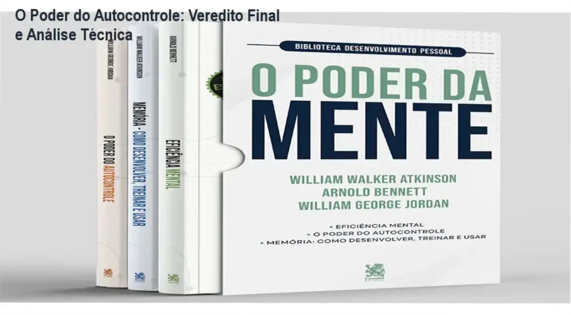 box o poder da mente autocontrole eficiencia O Poder do Autocontrole: Veredito Final e Análise Técnica Box Biblioteca Desenvolvimento Pessoal O Poder da Mente com livros de autocontrole e memória