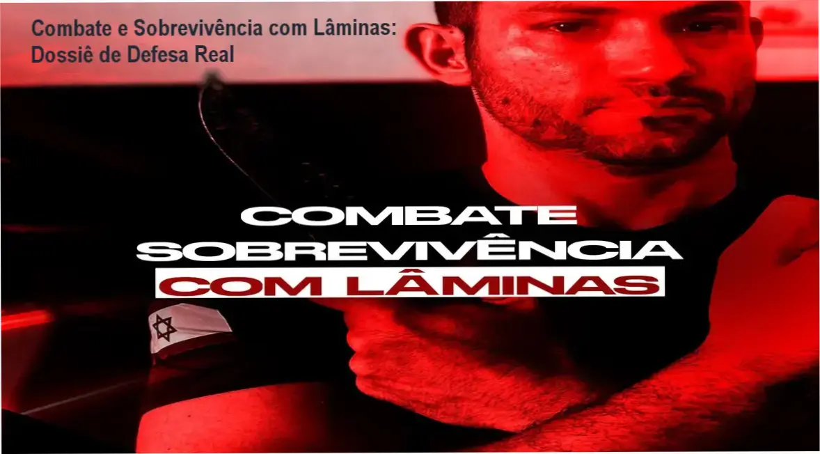 combate sobrevivencia laminas krav maga caveira Combate e Sobrevivência com Lâminas: Dossiê de Defesa Real Mestre Wesley Gimenez demonstrando técnicas de combate e sobrevivência com lâminas