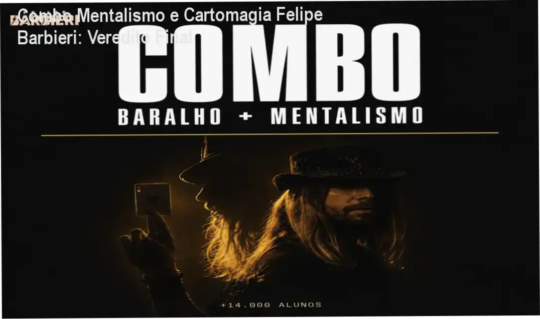 Felipe Barbieri demonstrando técnicas de mentalismo e cartomagia profissional