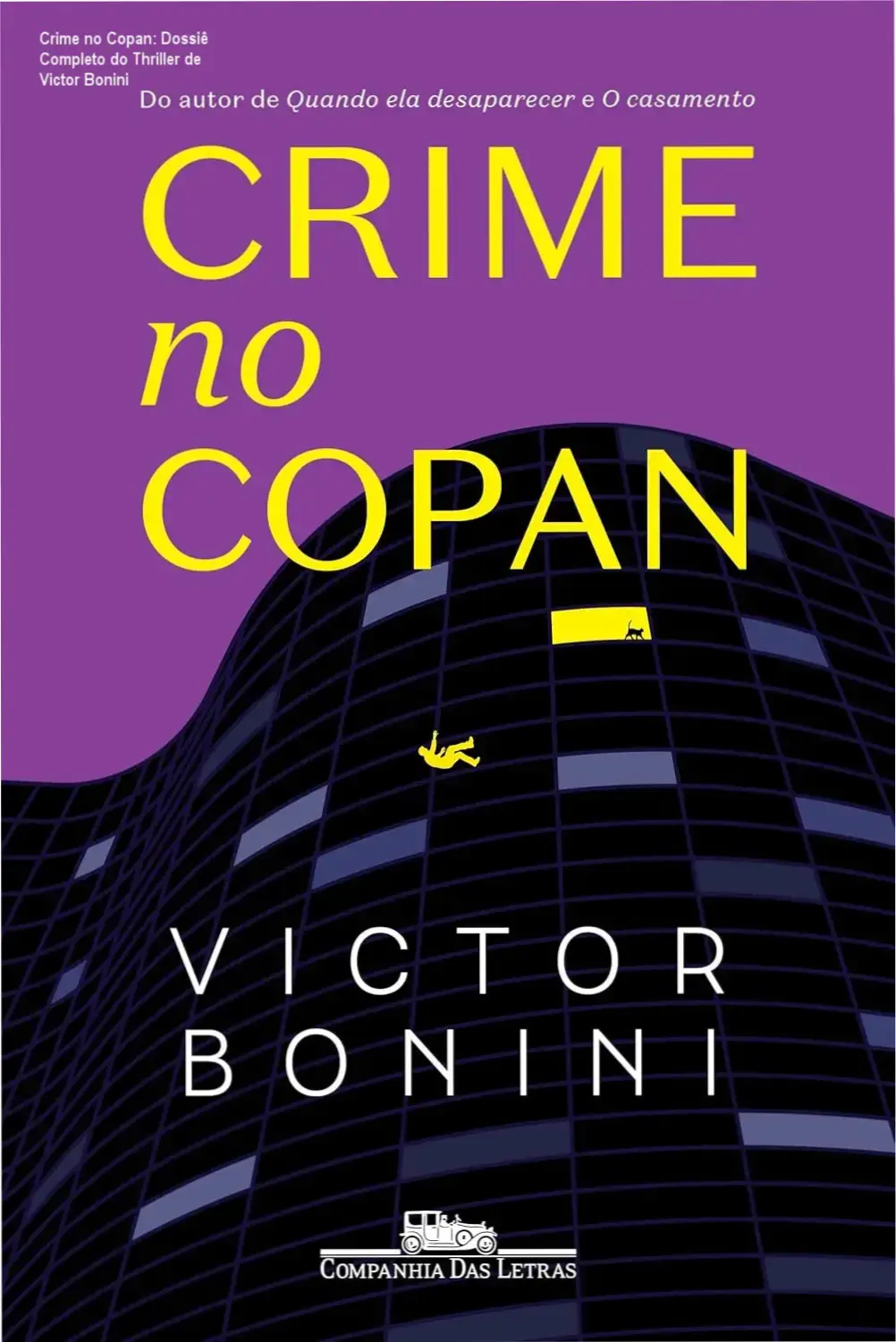 Crime no Copan de Victor Bonini: bastidores da trama e ambientação urbana