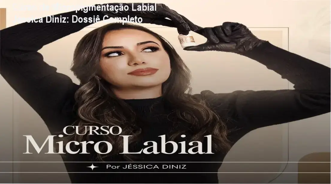 Profissional realizando procedimento de micropigmentação labial com foco em colorimetria