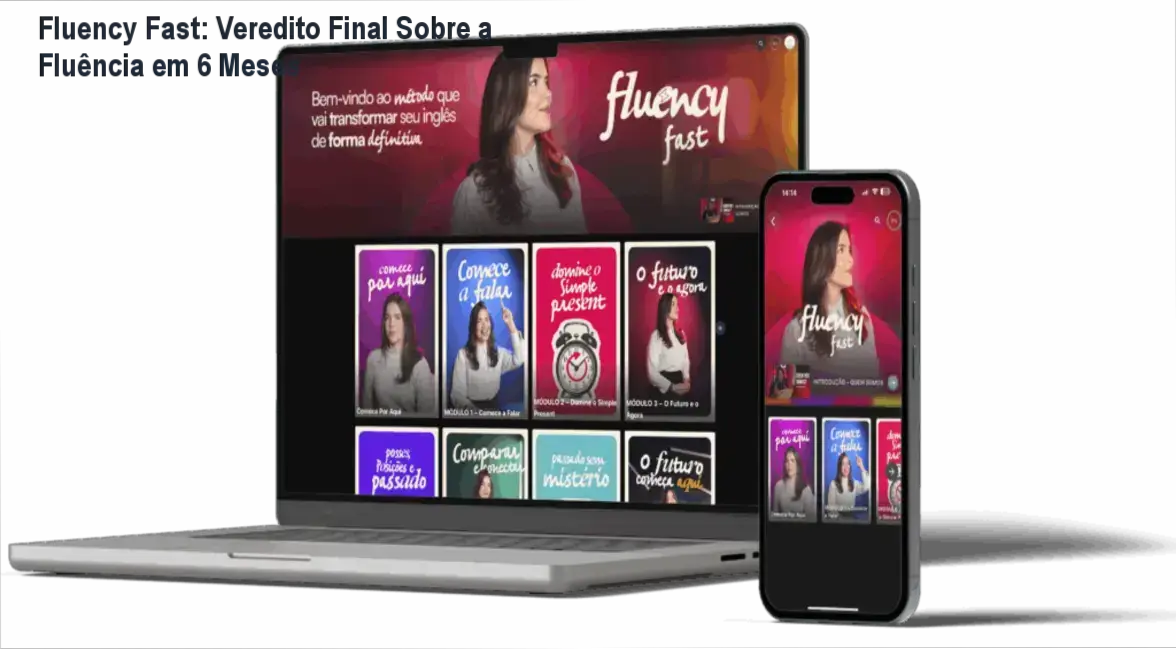 fluency fast metodo conversacao ingles Fluency Fast: Veredito Final Sobre a Fluência em 6 Meses Estudante utilizando a plataforma Fluency Fast para praticar conversação em inglês