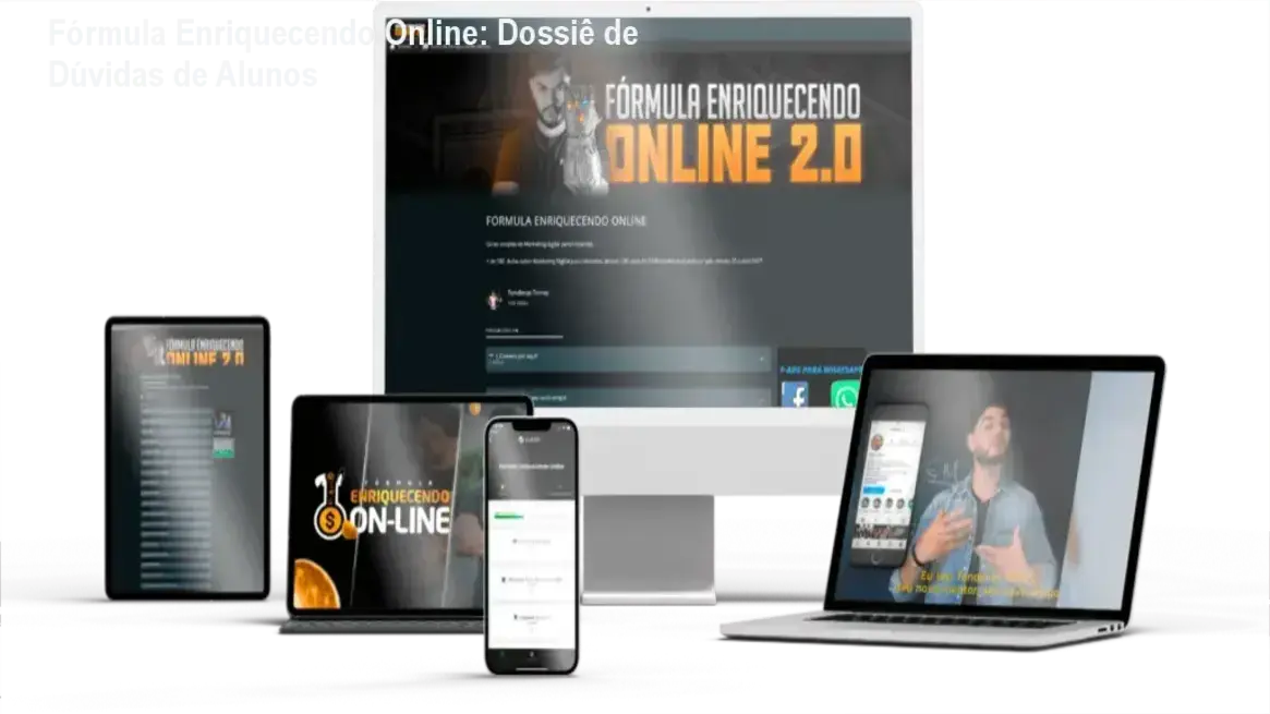 formula enriquecendo online duvidas frequentes alunos Fórmula Enriquecendo Online: Dossiê de Dúvidas de Alunos Dúvidas frequentes respondidas sobre o curso Fórmula Enriquecendo Online do Tondimas Tôrres
