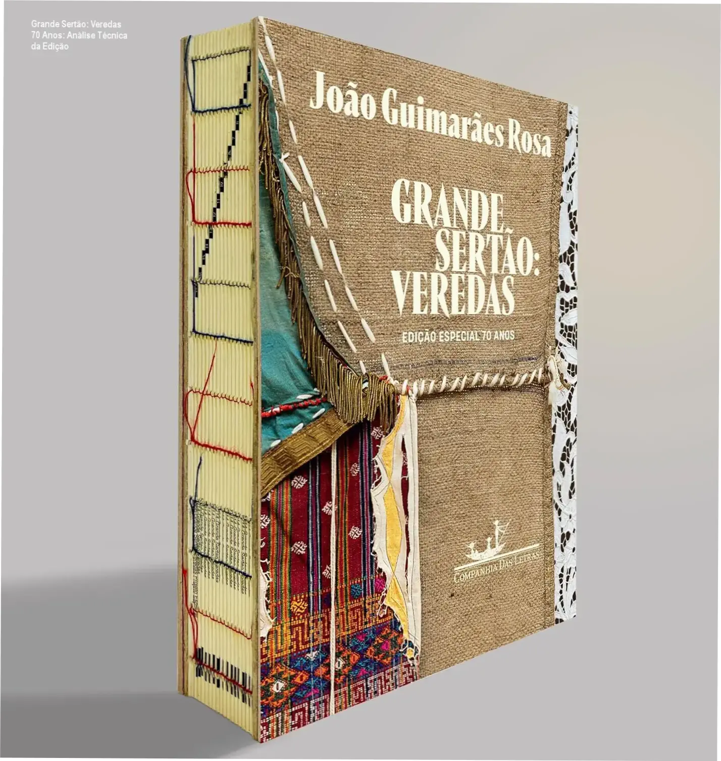 Livro Grande Sertão: Veredas Edição Especial 70 Anos de João Guimarães Rosa em capa dura