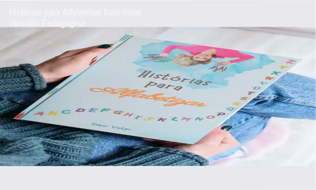 Capa do ebook Histórias para Alfabetizar de Dani Volpi focado em consciência fonológica