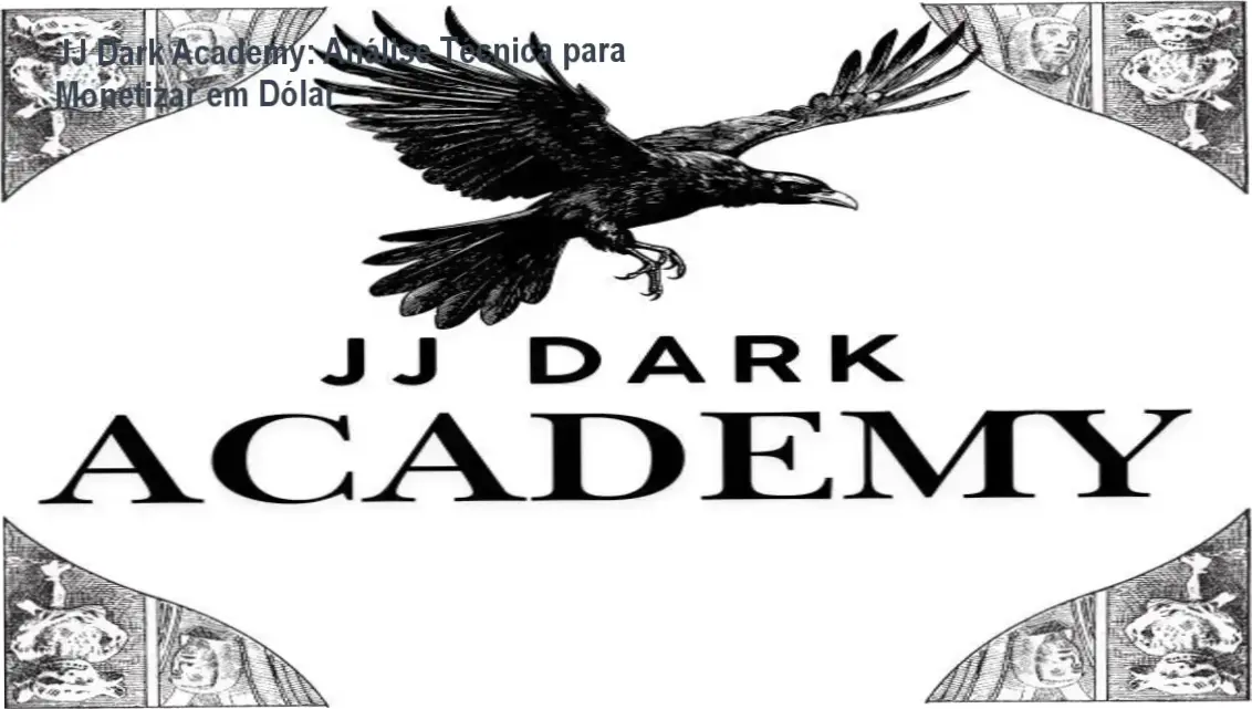 Interface do curso JJ Dark Academy com foco em edição de vídeos cinematográficos para YouTube