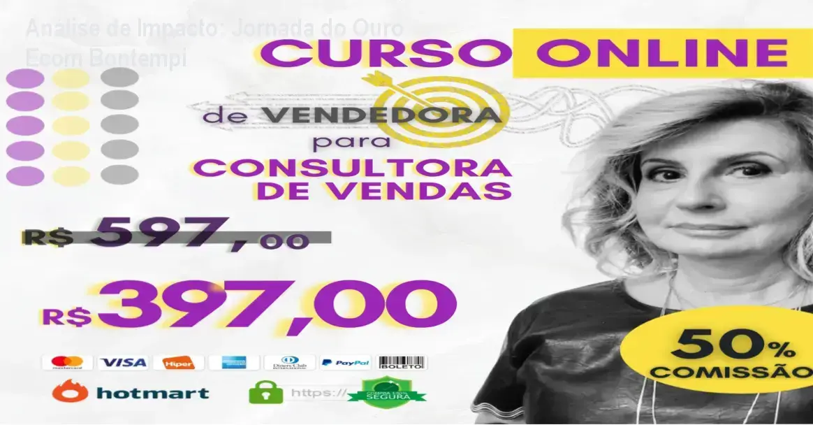 Análise de Impacto do curso Jornada do Ouro Ecom de Daniel Bontempi