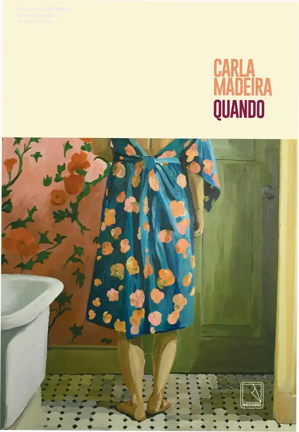 livro quando carla madeira analise Quando de Carla Madeira: Dossiê Completo e Análise Técnica Capa do livro Quando de Carla Madeira apresentando temática familiar