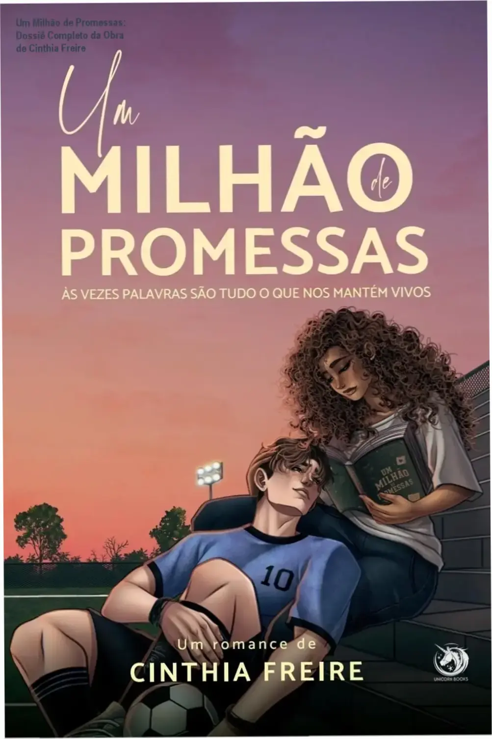 Capa do eBook Um Milhão de Promessas de Cinthia Freire em dispositivo digital