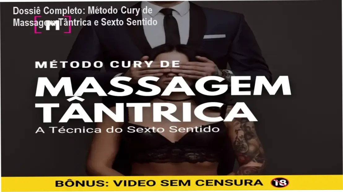 Representação profissional das técnicas de massagem tântrica do Método Cury para ampliação do prazer