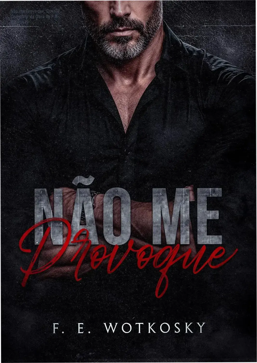 Capa do eBook Não me Provoque de F.E. Wotkosky em um dispositivo Kindle