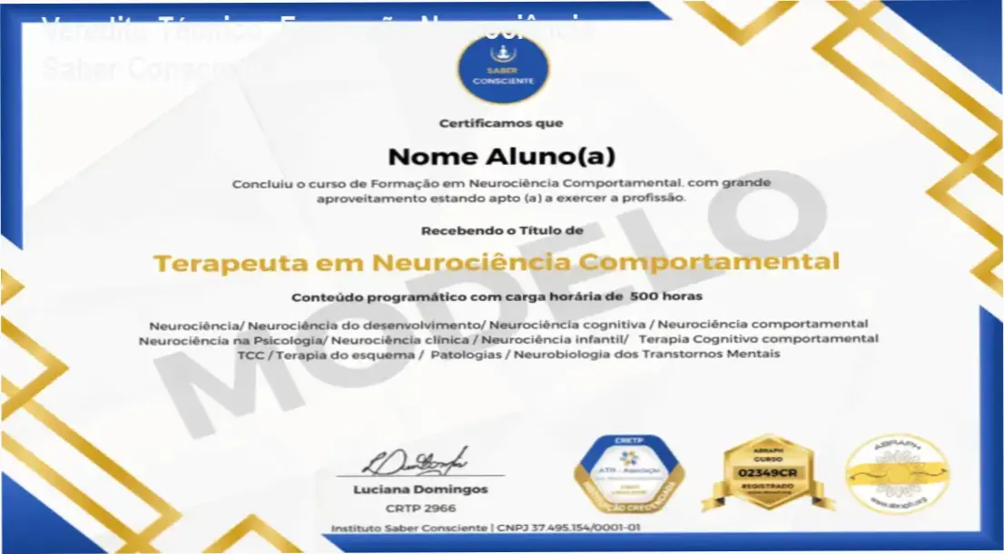 neurociencia comportamental saber consciente por dentro Veredito Técnico: Formação Neurociência Saber Consciente Neurociência Comportamental do Instituto Saber Consciente bastidores e visão interna da plataforma