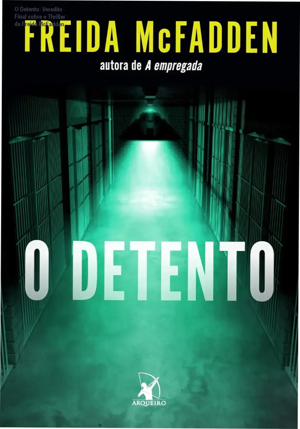 o detento freida mcfadden por dentro O Detento: Veredito Final sobre o Thriller de Freida McFadden O Detento por Freida McFadden visão interna da trama e suspense