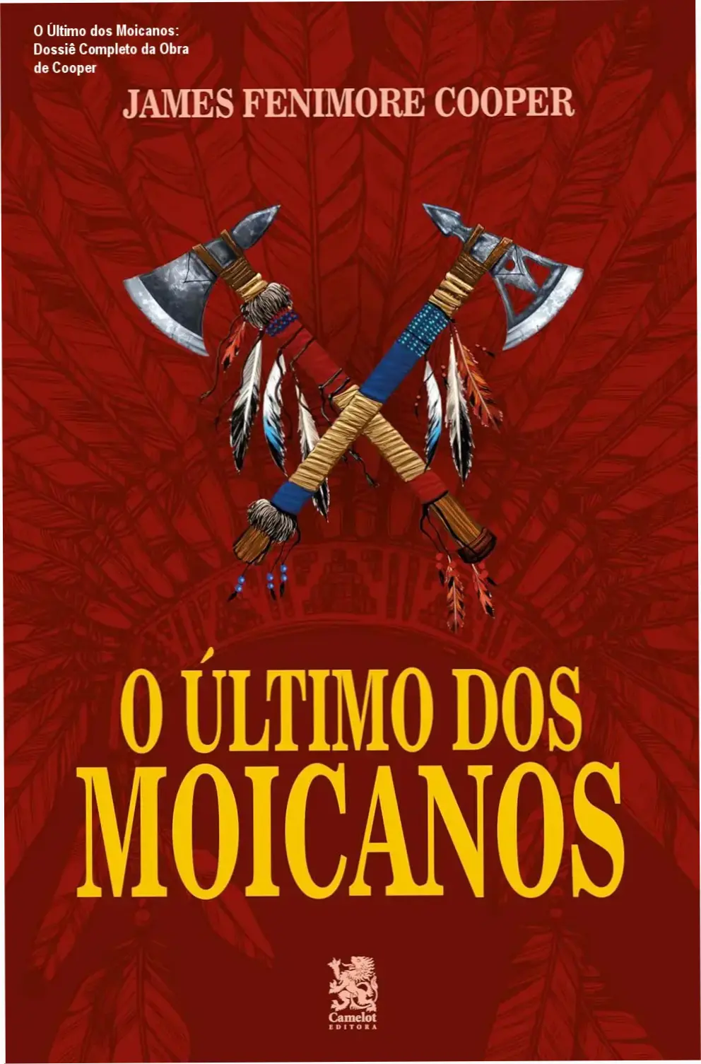 Capa do livro O Último dos Moicanos de James Fenimore Cooper