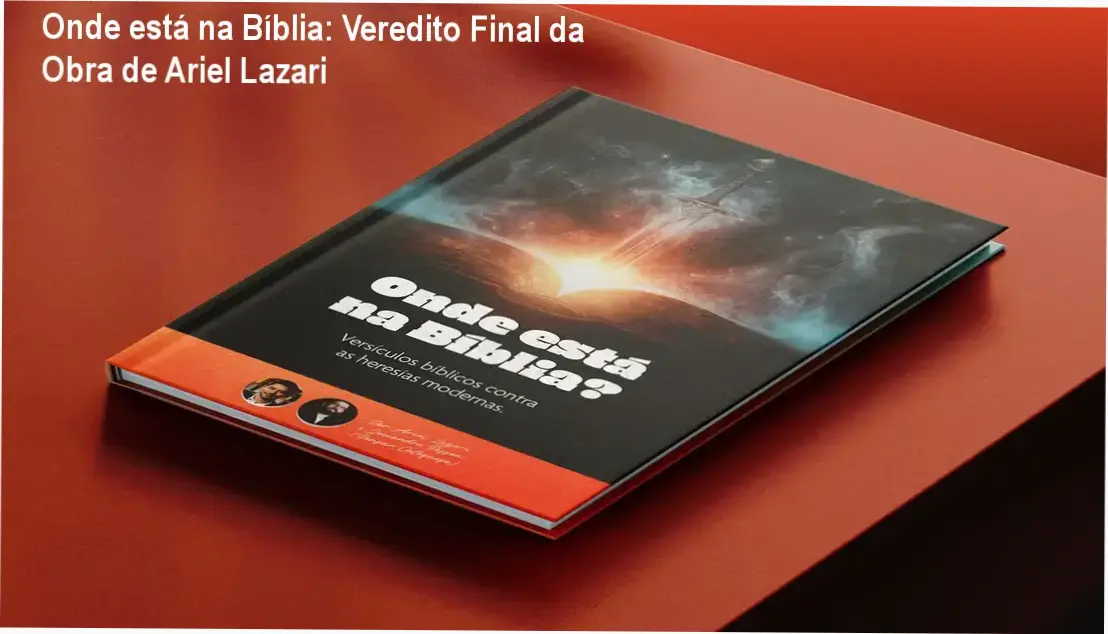 Capa do livro Onde está na Bíblia de Ariel Lazari para defesa da fé católica