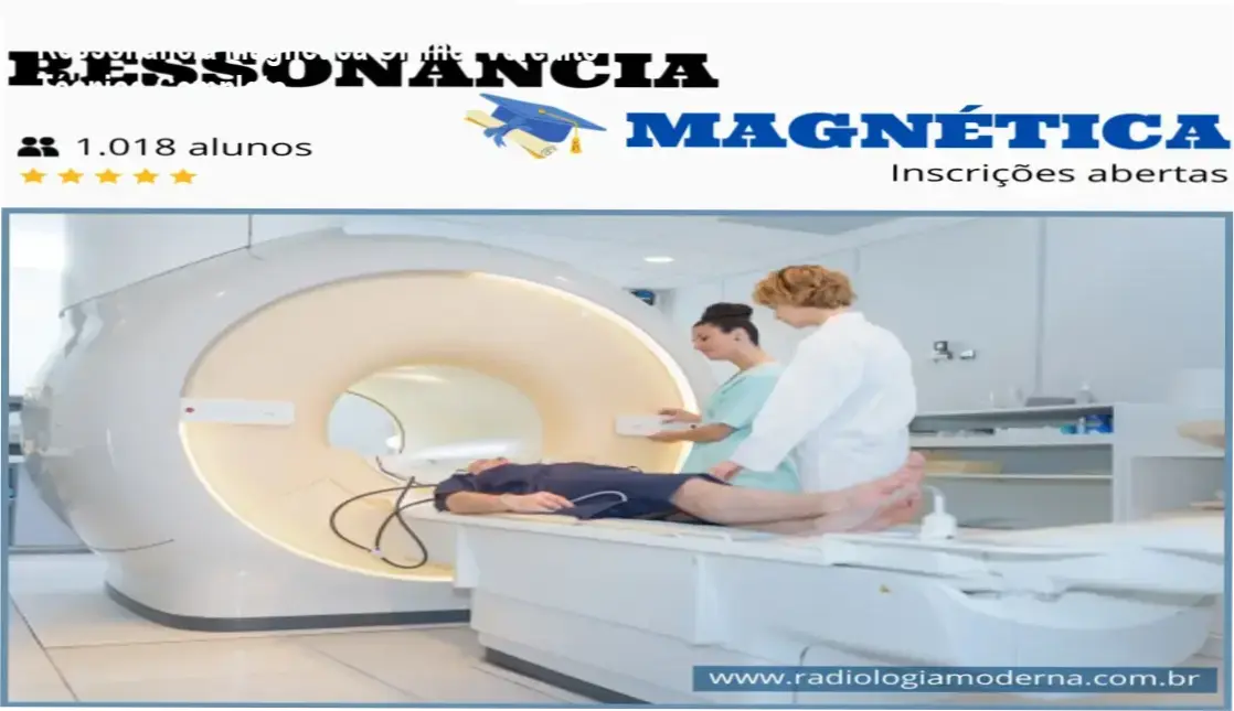 Curso Ressonância Magnética Online Prof. Tito Todescatto bastidores e módulos