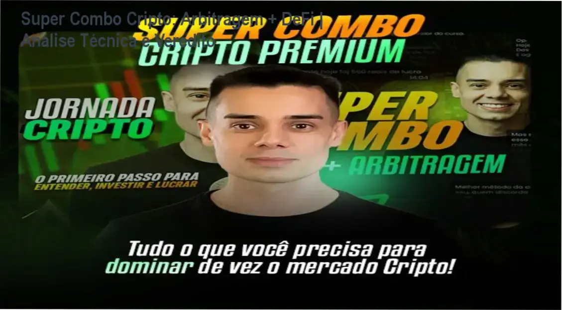 super combo cripto arbitragem defi evandro azevedo analise Super Combo Cripto: Arbitragem + DeFi | Análise Técnica e Veredito Capa da análise técnica do Super Combo Cripto Arbitragem e DeFi por Evandro Azevedo Lima