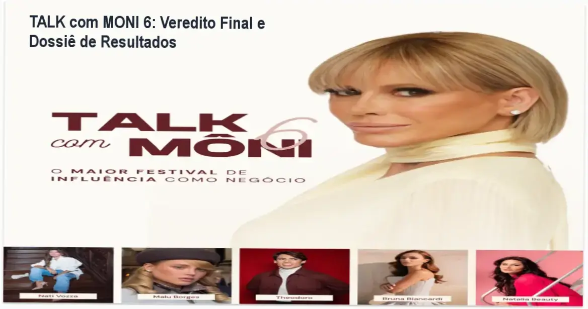 talk com moni 6 imersao influencia negocios TALK com MONI 6: Veredito Final e Dossiê de Resultados Evento TALK com MONI 6 focado em branding de luxo e redes sociais como negócio em São Paulo