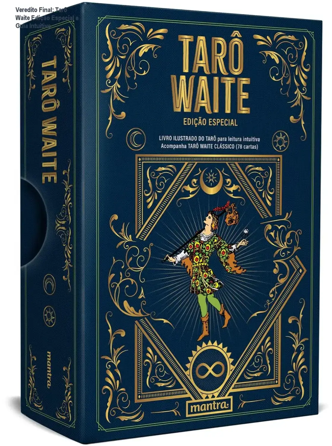 taro waite edicao especial deck guia intuitivo Veredito Final: Tarô Waite Edição Especial e Guia Intuitivo Kit Tarô Waite Edição Especial com deck de 78 cartas e livro guia para leitura intuitiva