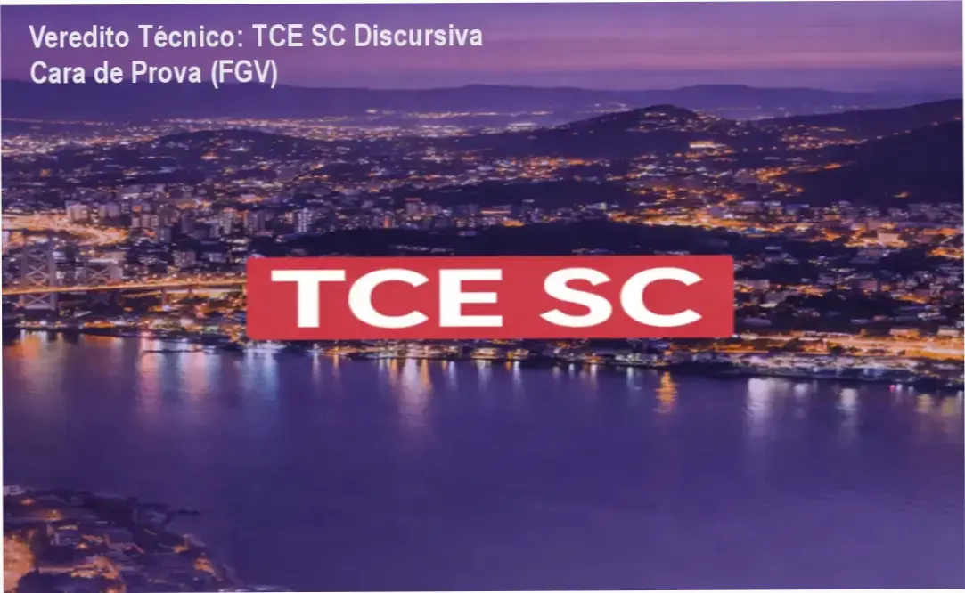 Curso TCE SC Discursiva Cara de Prova da Escola EDD: visão interna da plataforma e mentorias