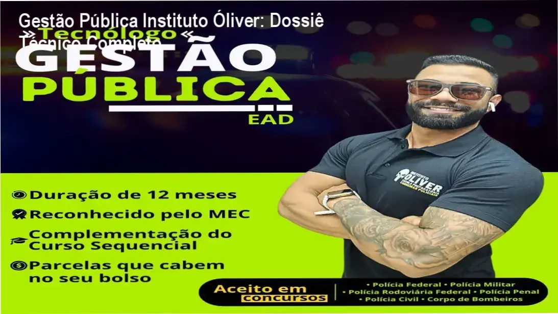 tecnologo gestao publica instituto oliver diploma concursos Gestão Pública Instituto Óliver: Dossiê Técnico Completo Representação de diploma de Tecnólogo em Gestão Pública do Instituto Óliver para concursos