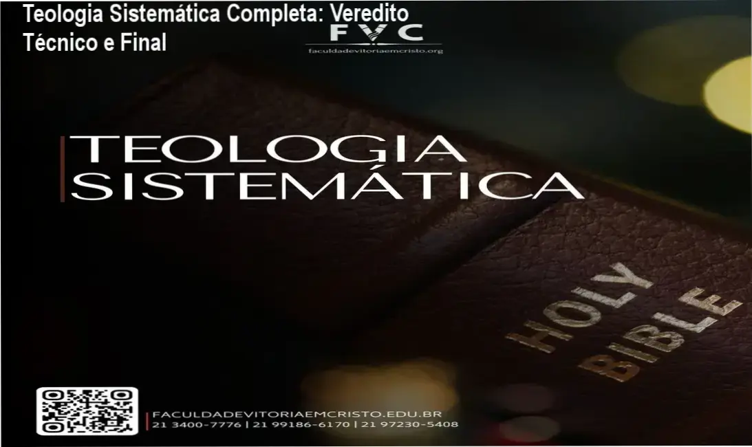 Estudante analisando a estrutura do curso de Teologia Sistemática Completa Online